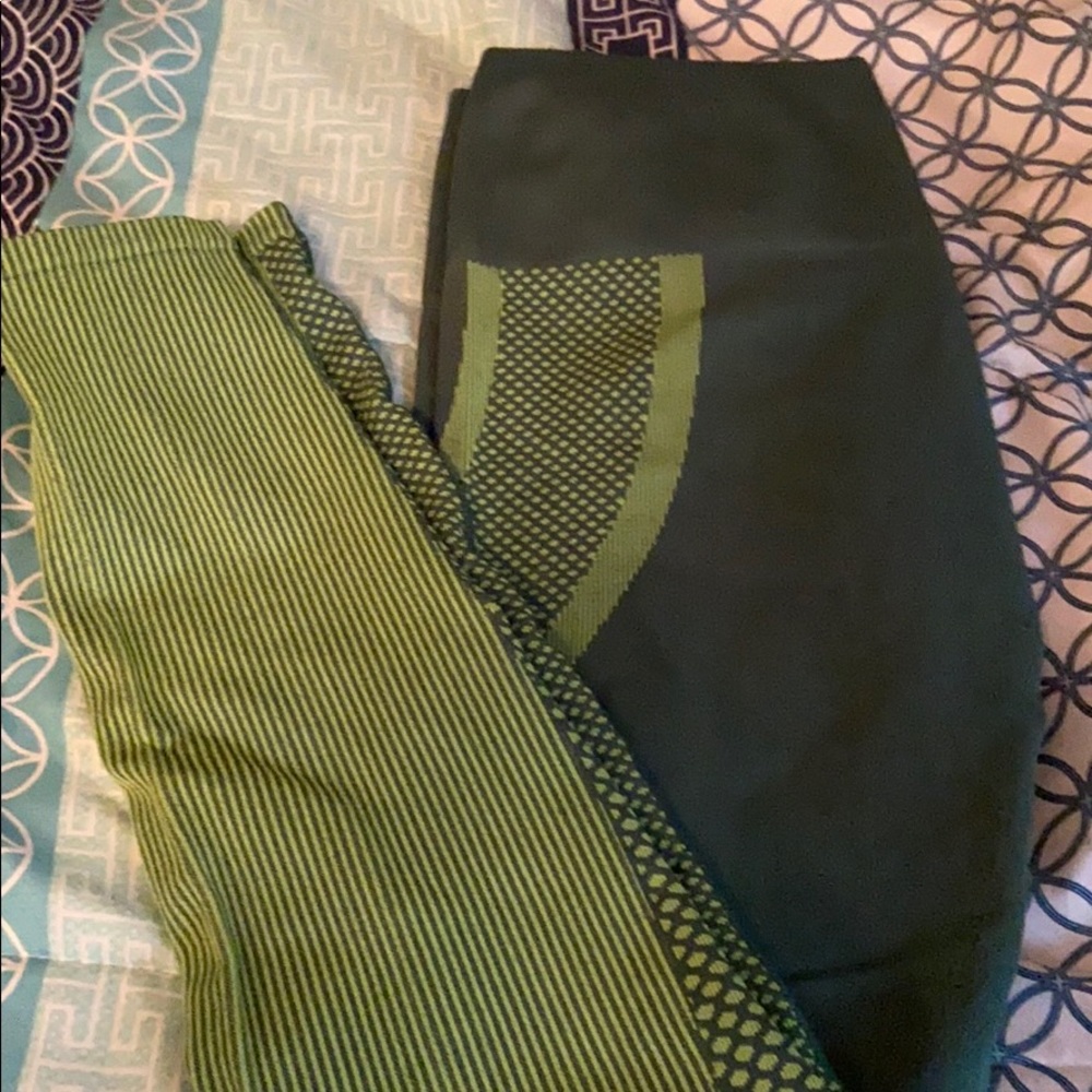 High waisted seem less leggings